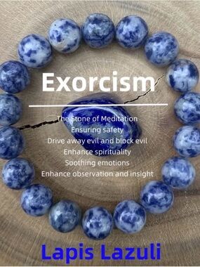 💎4/$20💎Lapis Lazuli Bracelet 10mm (PREVIEW)